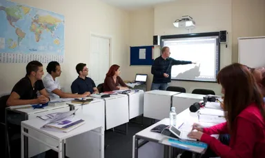 少人数でレベルにあった授業