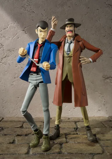S.H.Figuarts銭形警部＆S.H.Figuarts ルパン三世　(C)モンキー・パンチ／TMS・NTV ※画像はイメージです。※S.H.Figuarts ルパン三世は別売りです