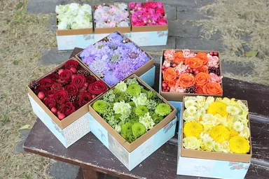 キャンディボックスアレンジメント