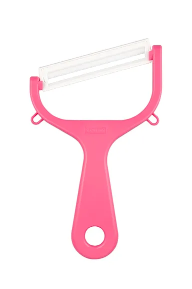 セラミックワイドピーラー（ピンク）
