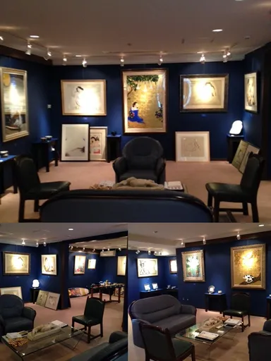 アトリエ／サロン内