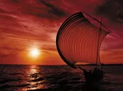 霞ヶ浦の帆引船