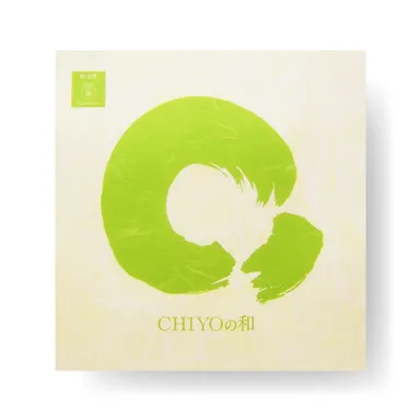『抹茶バウムクーヘン 「CHIYOの和」』外箱