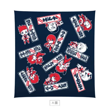 座布団(A面)　(C)いのまたむつみ (C)藤島康介 (C)BANDAI NAMCO Entertainment Inc.