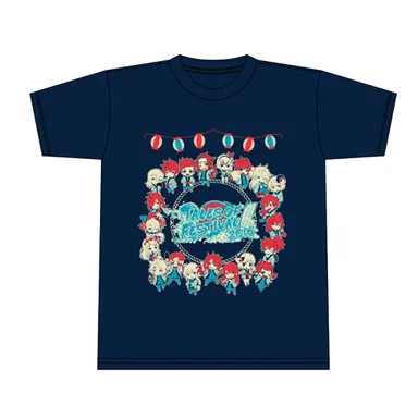 Tシャツ(紺)　(C)いのまたむつみ (C)藤島康介 (C)BANDAI NAMCO Entertainment Inc.
