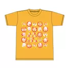 Tシャツ(オレンジ)　(C)いのまたむつみ (C)藤島康介 (C)BANDAI NAMCO Entertainment Inc.