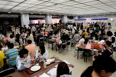 昨年の様子(フードエリア)