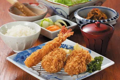 海老ヒレかつ定食