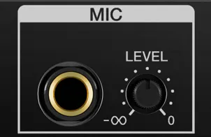 マイク入力端子