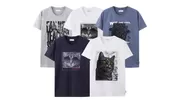 CatプリントTシャツ(S・M・L・XL)
