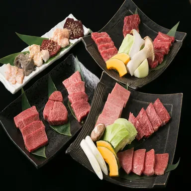 特選和牛盛合せ