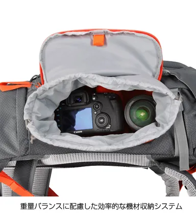 GW-ADVANCE ALPINE40 収納部