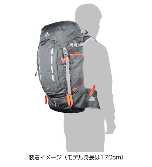 アウトドア 登山用品 本格的な撮影山行に対応する大型カメラバックパック「GW-ADVANCE 