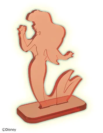 『キャッスルクラフトコレクション　リトル・マーメイド』キャラクタープレート