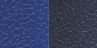 スカートにはエンボス加工。大人っぽいジラフ(きりん)柄を施しました。