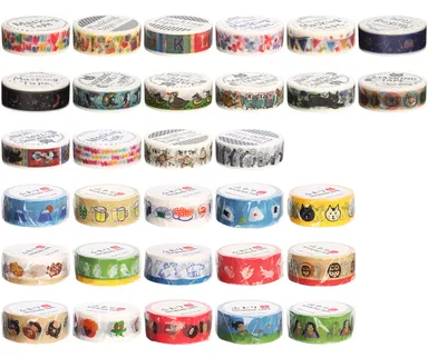 和紙素材のマスキングテープ