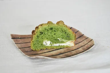 本格抹茶ならではの鮮やかな緑が特長のひとつ