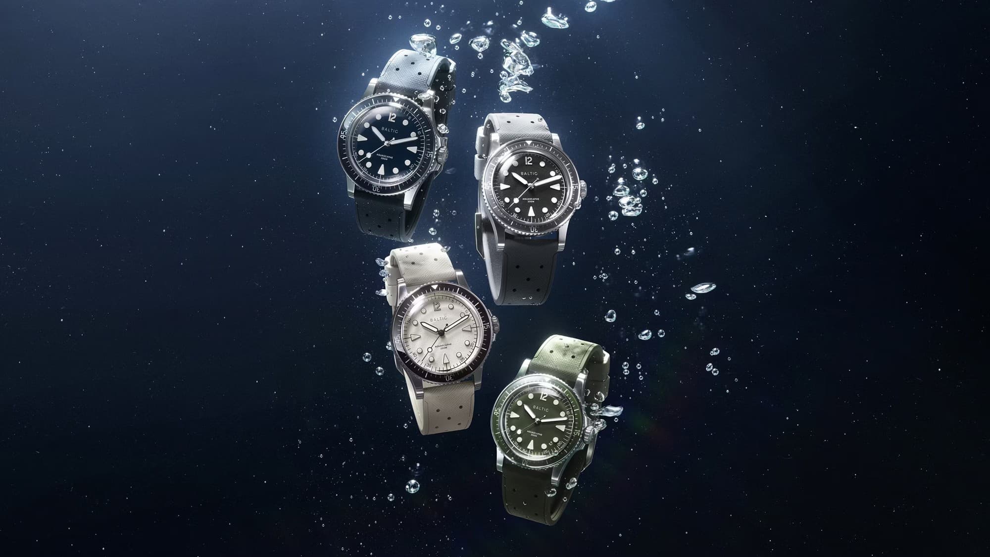 フランス発プレミアムウォッチブランド「BALTIC」 - 新作腕時計 - 前作からの進化を遂げたデザインとディテール 「Aquascaphe MK2」を発表
