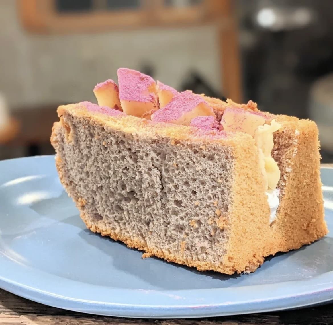 【板橋区】地元八百屋とコラボ!秋の味覚を堪能する「焼き芋シフォンケーキ/550円」限定販売開始