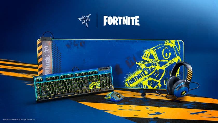 <Razer>バトルバスとサプライラマにインスパイアされた
RAZER | FORTNITE コレクション 4製品を
7月26日(金)より販売開始