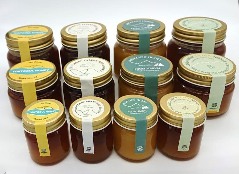 キルギスのハチミツ専門店“ジェベックジョル”
希少な4種のハチミツ「キルギス山の四兄弟」をオンライン発売