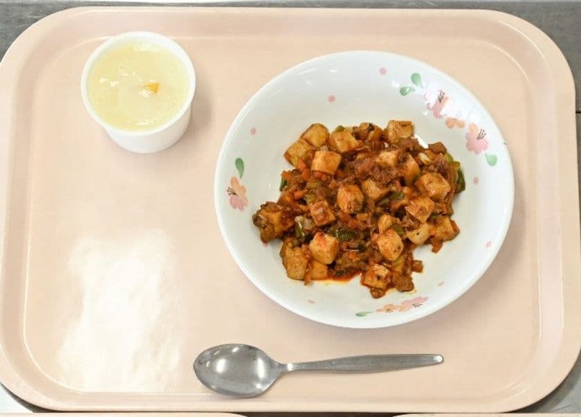 近隣自治体 初!北本市と市内人気飲食店のコラボ給食
市内小中学校の全校で提供